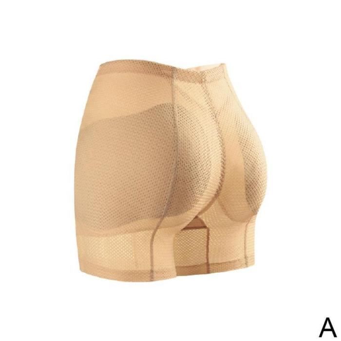 Coussinets Fessiers En Silicone Adhésifs Et Réutilisables Pour Femme – Rehausseur De Fesses Discret Et Confortable – Noir