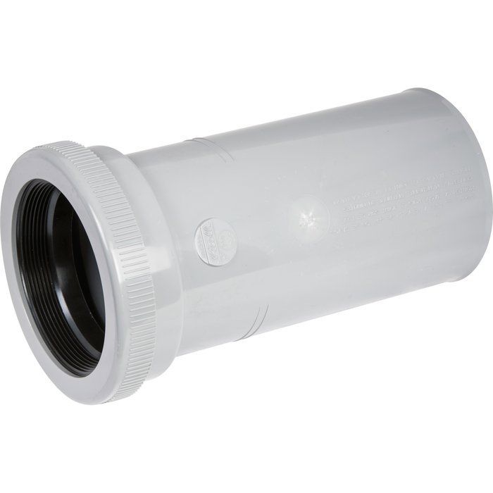Raccord de réparation PVC gris - Femelle diamètre 100 mm - Nicoll