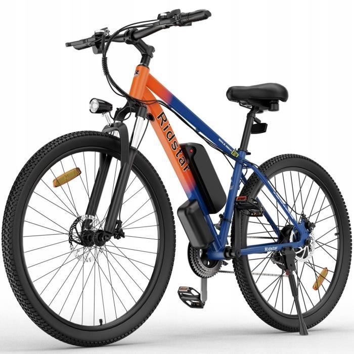 V lo lectrique Ridstar S29 1000W 48V 15AH Shimano 21 vitesses