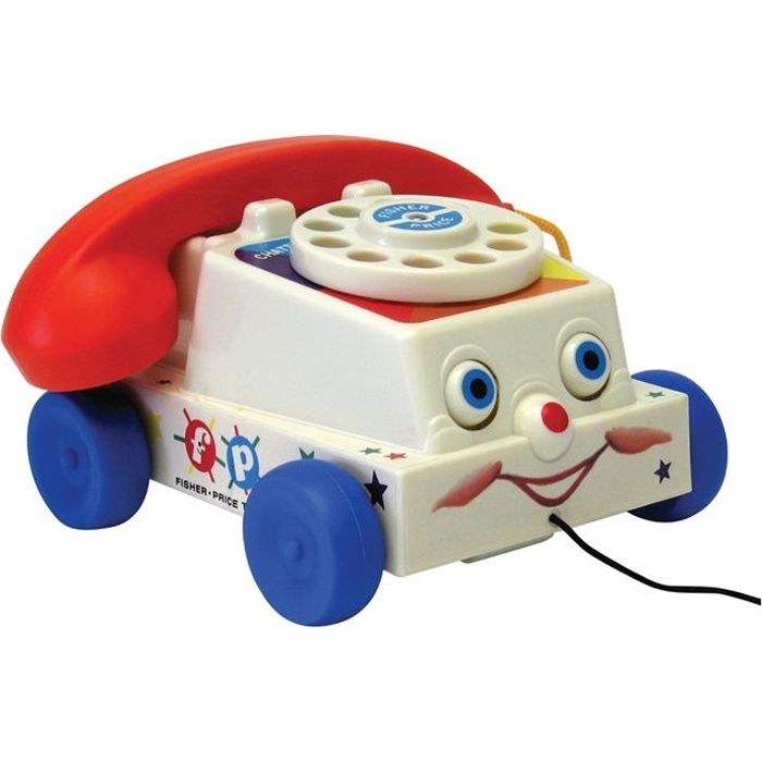 Téléphone à tirer Fisher-Price - Fisher Price Classic - Mixte - A partir de 12 mois