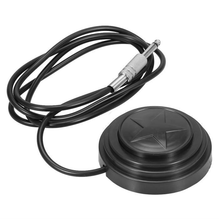 Pédale Commande Pied 360° En Acier - Alimentation Électrique - Résistante - Neuf