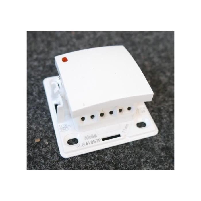 Schneider Electric Alréa Va-et-Vient Bouton Poussoir Blanc Polaire - ALB61081P