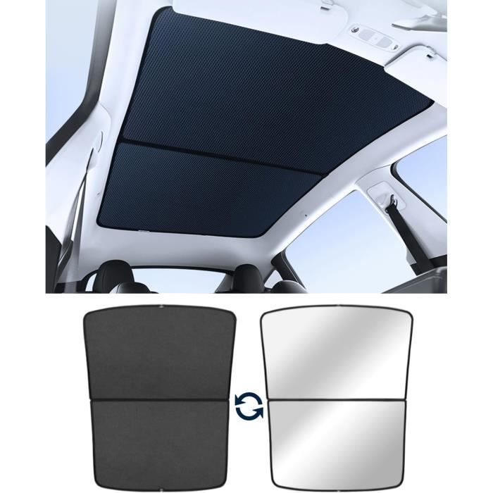 Pare-soleil Pour Tesla Model 3 Highland 2024 - Protection Toit En Verre Avec Sac De Rangement