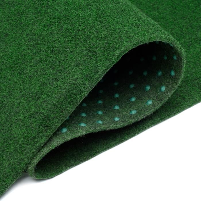 casa pura oquette d'extérieur Spring Vert au ètre | Tapis Type Gazon Artificiel - pour Jardin