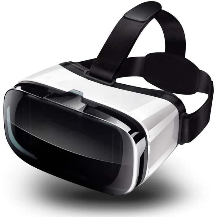 Casque Réalité Virtuelle VR 3D - Écran 2K HD, Anti-lumière Bleue - Compatible Smartphones Android Et IOS