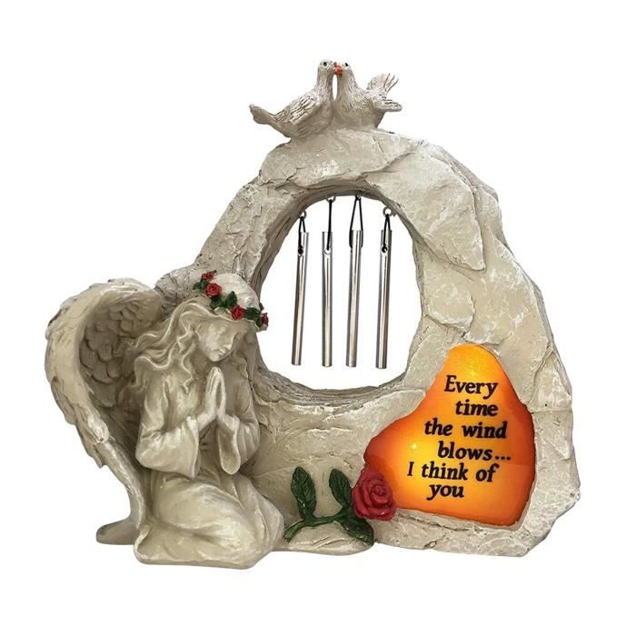 Figurines de fées en résine nordique Statue vive pour la décoration de