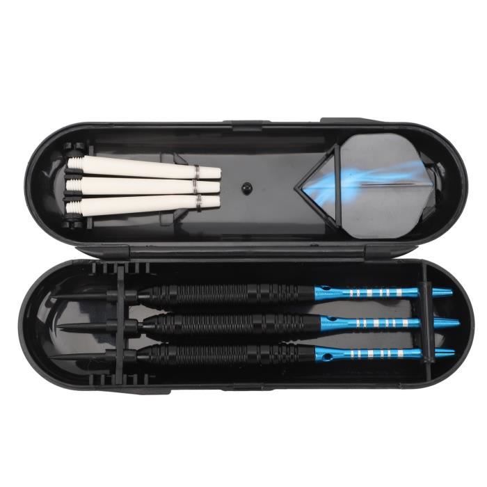 2 KOTO Black Brass Darts + 90 Pieces Accessories - Fléchettes pointe Acier