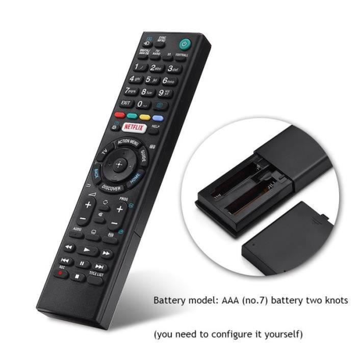 Remplacement Universel de de TV Intelligent RMTTX100D
