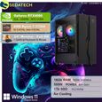 Sedatech Pack PC Gaming Expert – AMD Ryzen 7 5700X – RTX4060 – 16 Go RAM – 1To SSD M.2 – Windows 11 – Moniteur 24"-1