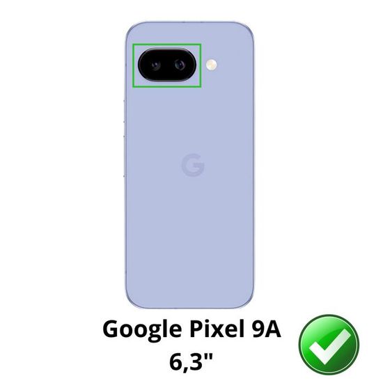 Coque Souple TPU Kwmobile Pour Google Pixel 9a - Neuf, Couleur Rouge