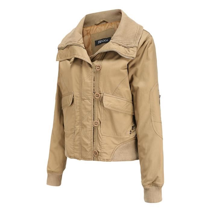 Veste coton hotsell kaki femme
