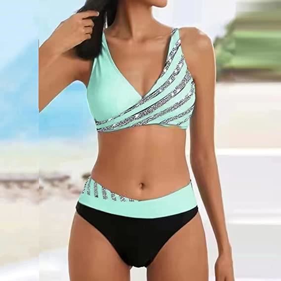 Maillot aquagym 2 pièces femme