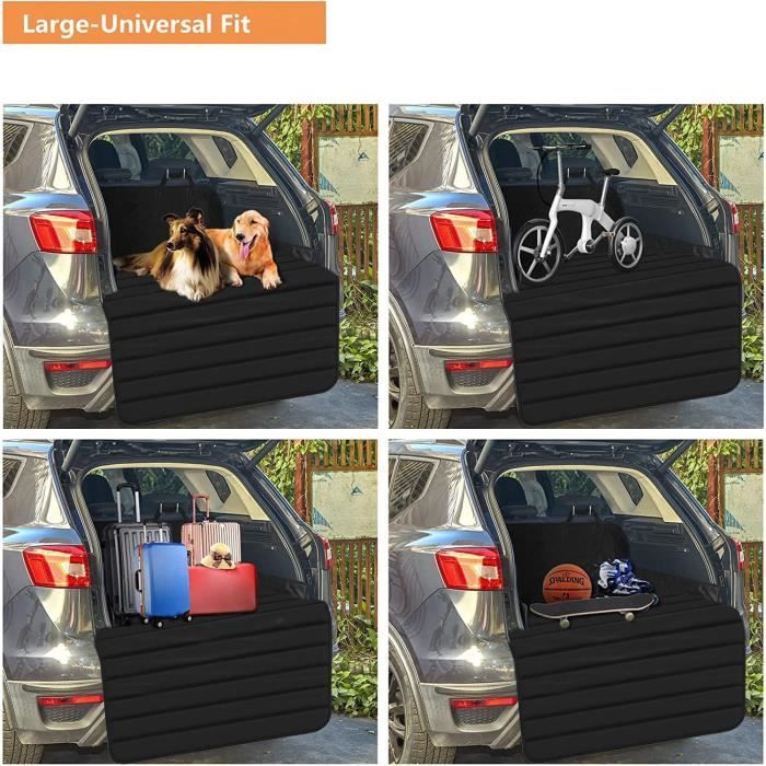 Housses de siège d'auto pour chiens Mobiclinic Universelles Antidérapantes  Imperméables Poche latérale Noir Sammy