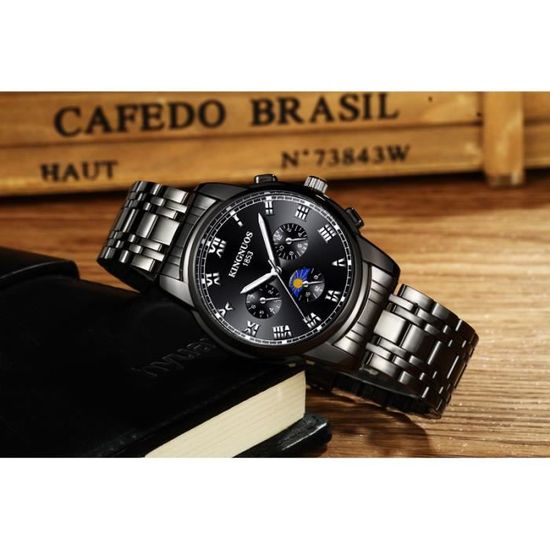Rmega montre sales homme ultra mince