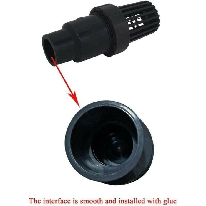 Clapet de pied clapet antiretour avec aspiration à bille 25 32 40 mm — free download