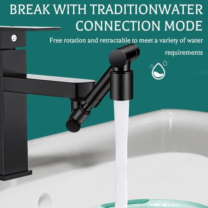 robinet rotatif embout robinet economiseur eau robinet mousseur