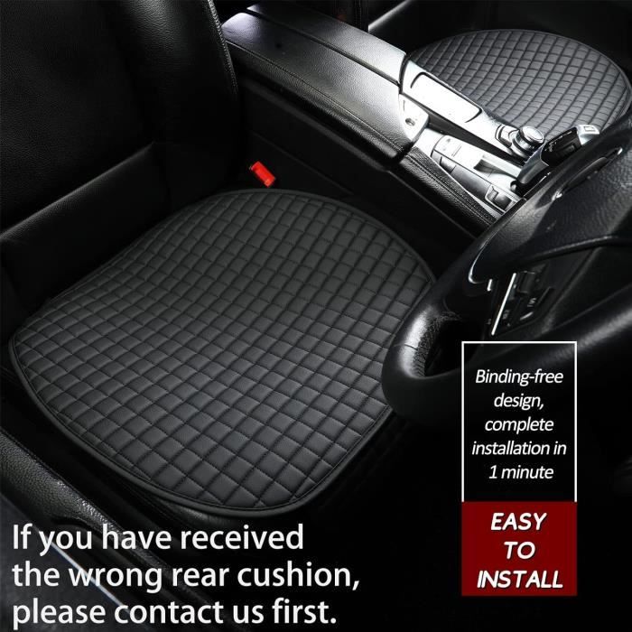 Housse De Siège Voiture Universelle BLACK+DECKER – Protection Antidérapante Et Hydrofuge, Noir - 3