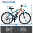 Vélo électrique Ridstar S29 - 1000W 48V 15AH - Shimano 21 vitesses-vitesse maximale 50 KM-H 29"-3