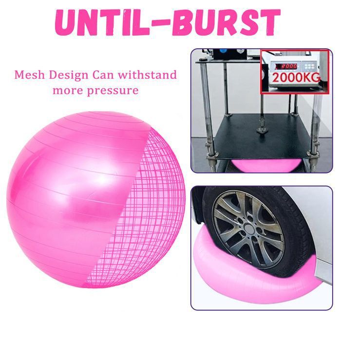 10 pouces Yoga Ball Exercice Anti Burst Fitness Équilibre Entraînement