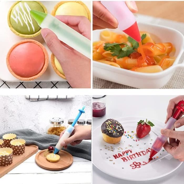 Colorant Alimentaire, Stylo Feutre Alimentaire Glacage Patisserie