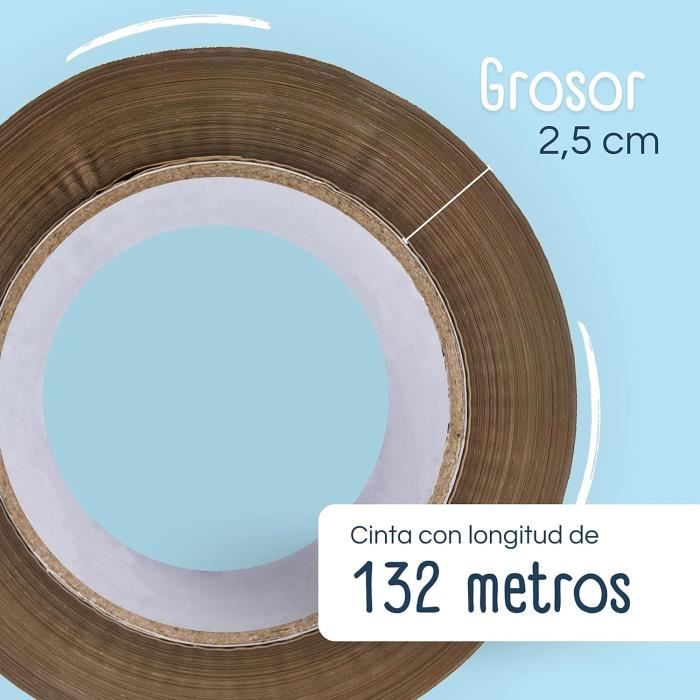 Ruban Adhésif Pour Emballages Transparent 48 Mm X 66 M