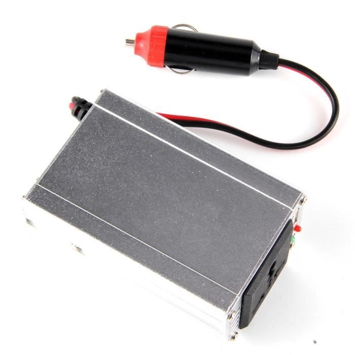 Onduleur Voiture 200W En Forme De Tasse - 12V Vers 230V, 2 Ports USB, Pour Porte-gobelet, Compact