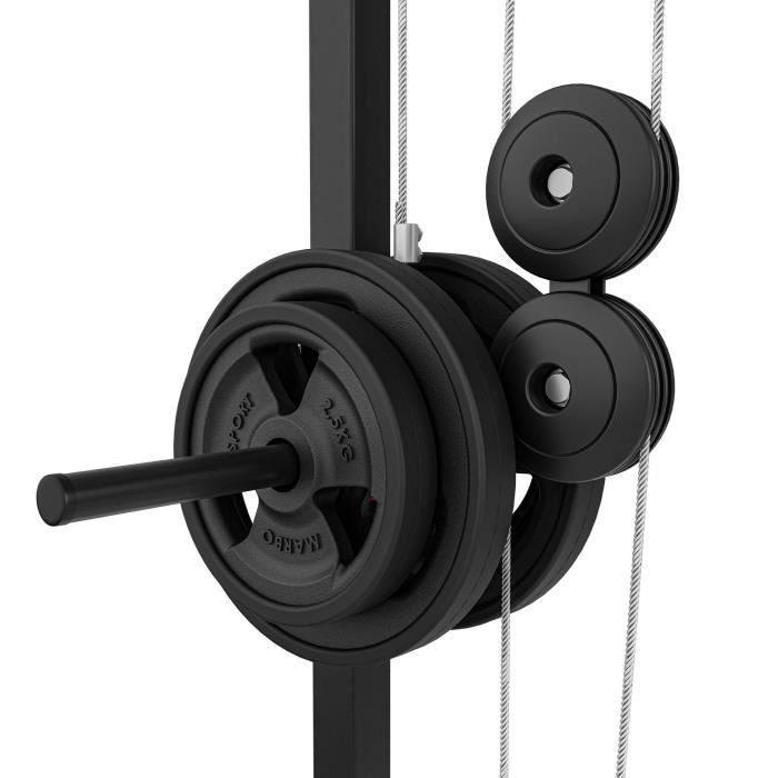 Marbo Sport Cable Crossover Machine Cable Pull Tower Cable Pull Bridge Power Station MH W103 2.0 Cdiscount Sport