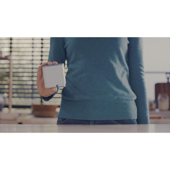 Lot De 6 Filtres à Eau Pour Machines à Café Philips AquaClean - Compatible Saeco LatteGo - Sans Calcaire Et Sans BPA