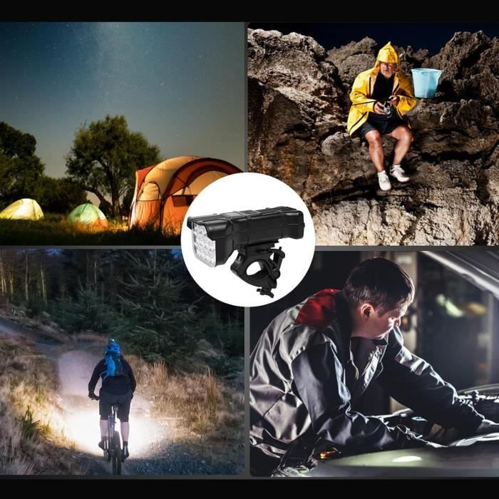 Lumiere Velo avec Buzzer RITONDA Etanche IP65 Rechargeable USB 5 Modes Cdiscount Sport