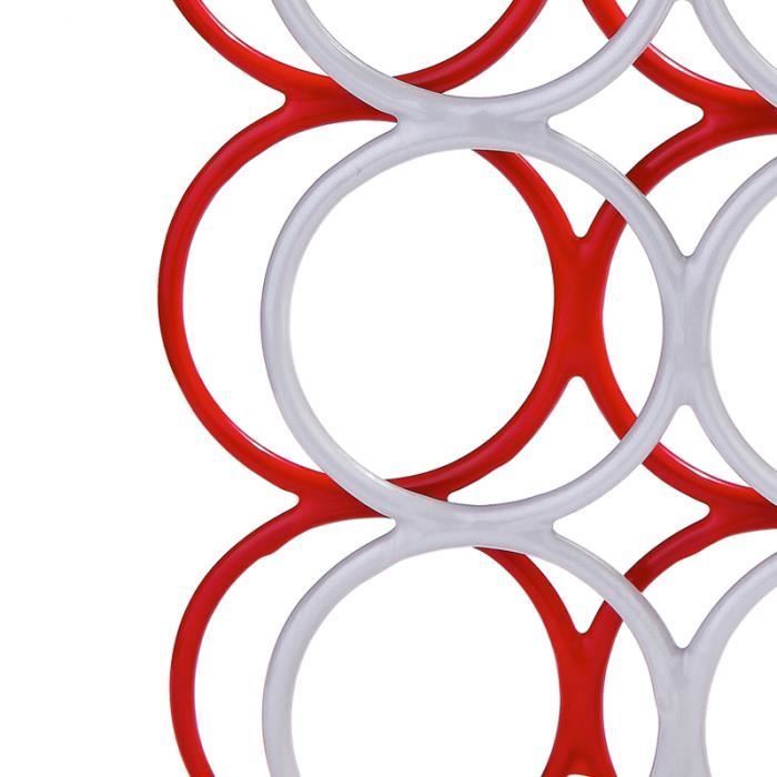 KLEHOPE Porte Cravate, 6 Pièces 143 X 4,0 Mm Écharpe Placard