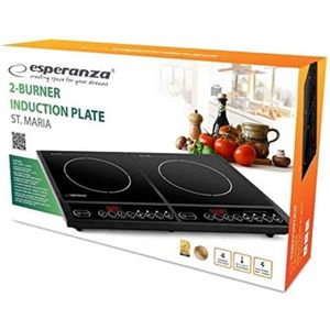 Plaque à induction Esperanza EKH009 1 zone 2000 W tactile 28 cm