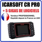 MISTER DIAGNOSTIC Valise Diagnostique Multimarque Auto En Français Obd avec Ecran ICARSOFT CR PRO