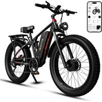 DUOTTS S26 Vélo Électrique - 750W*2 Double moteur - 48V/20Ah Batterie Samsung - 7 vitesse SHIMANO - Roue 26*4.0''