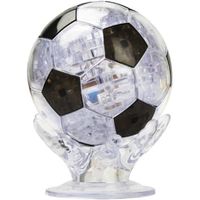 Puzzle 3D - Modélisation de football - Cristal - Jouet pour adultes et enfants
