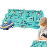 Piste de course électrique à assembler soi-même - Océan - Puzzle pour enfant