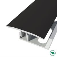 barre de seuil + base joint dilatation aluminium coloris (20) Noir Long 90 cm larg 3,5cm Ht 1,7cm FORESTEA Dimensions : 900 mm x