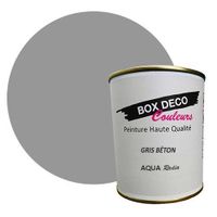Peinture radiateur à base de laque acrylique aspect velours-satin Aqua Radia - 750 ml Teinte Gris Béton