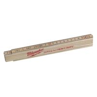 mesure pliante fine bois 2m milwaukee accessoires - 4932459303 longueur (metre - ruban - pige a ruban)
