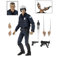 Figurine du TERMINATOR T2 Policier T-1000 Motard Police du Film TERMINATOR 2 T1000