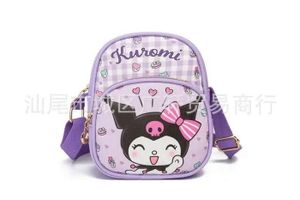 SAC À MAIN Sacs à bandoulière de bande dessinée originale Hello Kitty mélodie Kulomi cannelle Mini sac de messager Anime sac de rangement E487
