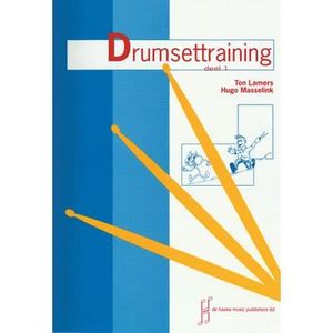 PARTITION Drumsettraining deel 1, de Ton Lamers,Hugo Masselink - Recueil pour Batterie et Percussion en néerlandais