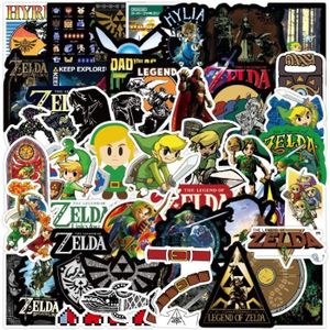 STICKER SCRAPBOOKING The Legend Of Zelda Lot De 50 Autocollants Pour Or