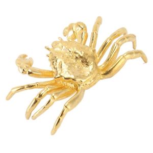 STATUE - STATUETTE HURRISE crabe en laiton Figurine de crabe de Style