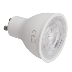 AMPOULE INTELLIGENTE Lampe GU10 Intelligente, Contrôle de L'application Intelligente, Variable RGB WW, Commande Vocale, Ampoule LED GU10 WiFi, 90-250V