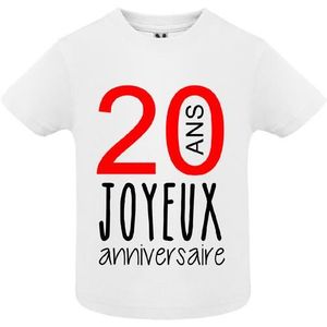 Tee Shirt Anniversaire 18 Ans Cdiscount