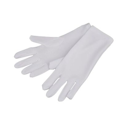 SAVITA Gants Longs En Dentelle Blanche - Gants Opéra Sans Doigts Pour Mariage, Soirée & Mascarade