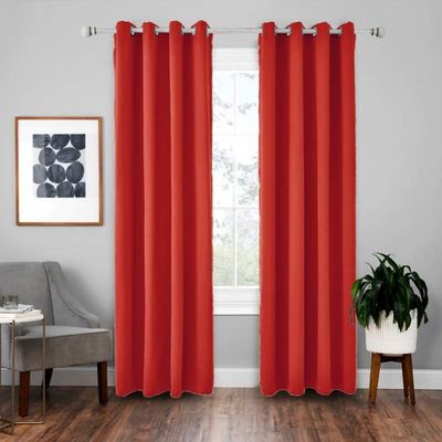 Runyéla Rideau Occultant Thermiques Isolant 120x140(LxH) Lot de 2 avec Galon Fronceur Anti Froid et Chaleur, Rideaux Opaque Anti UV Décoration Intérieure Chambre Salon Bleu Cyan
