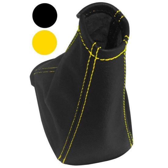 Soufflet Levier De Vitesse En Simili Cuir Noir - Pour Boîtes Manuelles
