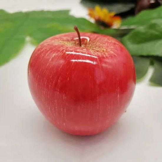 Lot De 10 Pommes Vertes Artificielles En Mousse - Décoration Maison, Fête, Mariage, Photo