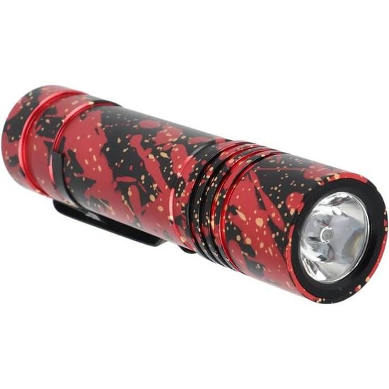 Lampe De Poche Rechargeable USB HAPPOYEER - Focus Réglable - Pour Camping, Randonnée, Pêche